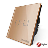Load image into Gallery viewer, EU/UK Standard 2 Gang Tuya eWelink APP Control ZigBee Light Switch