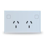 Load image into Gallery viewer, AU Standard SAA Glass Panel Tuya WIFI Smart Socket With Switch