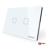 Load image into Gallery viewer, US Standard 2 Gang Tuya eWelink APP Control ZigBee Light Switch