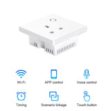 Load image into Gallery viewer, UK Standard  3Pin Tuya WIFI Smart Socket Plug With Energy Power Monitor